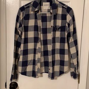 Abercrombie Plaid Top